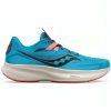 saucony ride 15 womens running shoes blue 37242764230864