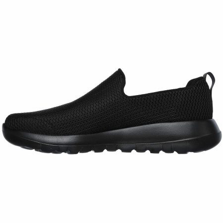 skechers gowalk max slip on mens walking shoes black 30201153028304