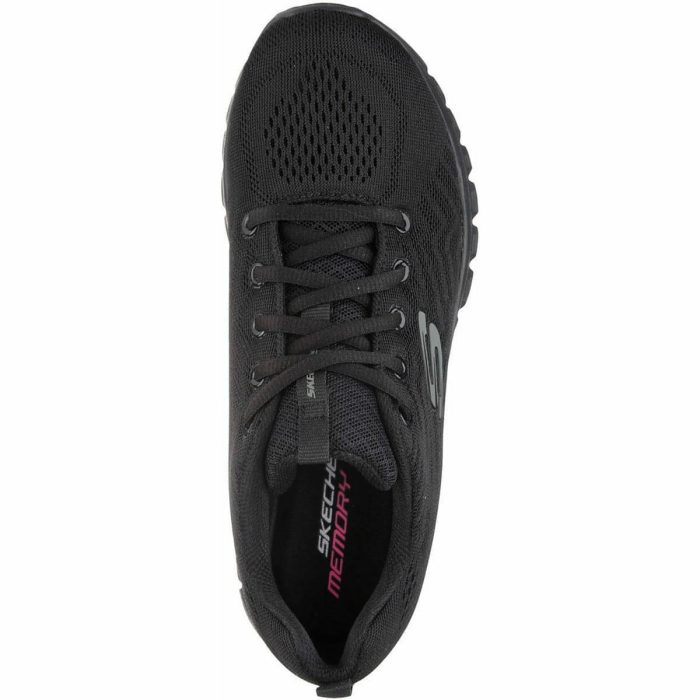 skechers graceful womens training shoes black 30201527304400