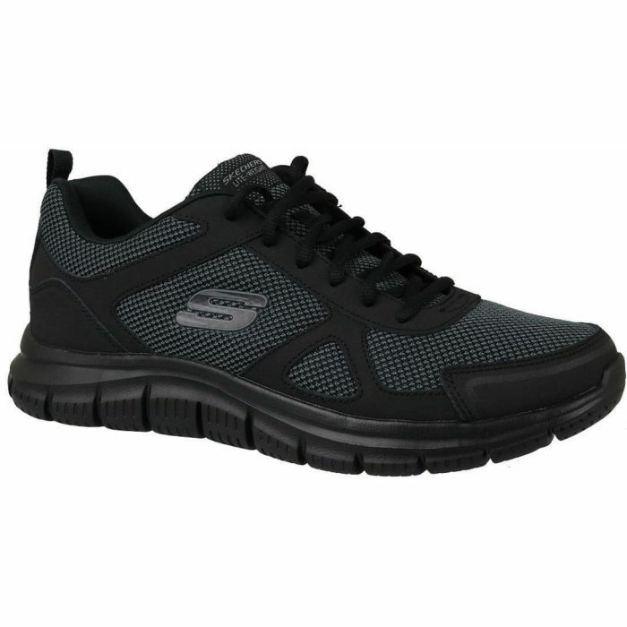 skechers track bucolo mens training shoes black 30200851333328