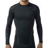 sub sports dual 2 0 long sleeve mens compression top black 29490592907472