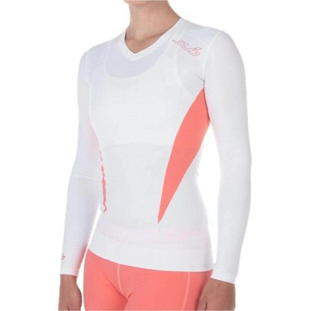 Sub Sports Dual 2.0 Womens Long Sleeve Compression Top - White 5055751119605 - Start Fitness