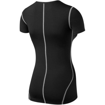 tca pro performance womens short sleeve baselayer running top black 29673756754128