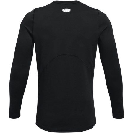 under armour coldgear fitted long sleeve mens training top black 28557673857232