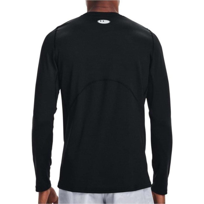 under armour coldgear fitted long sleeve mens training top black 29675923898576