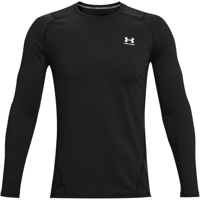 under armour coldgear fitted long sleeve mens training top black 29688857526480