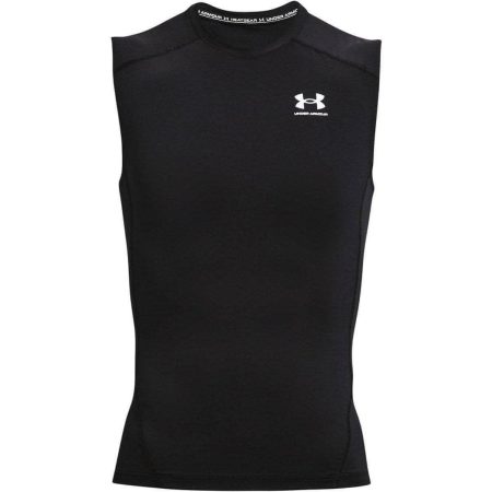 under armour heatgear armour mens sleeveless compression top black 29677180158160