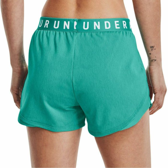 under armour play up 3 0 twist womens training shorts green 30123570069712