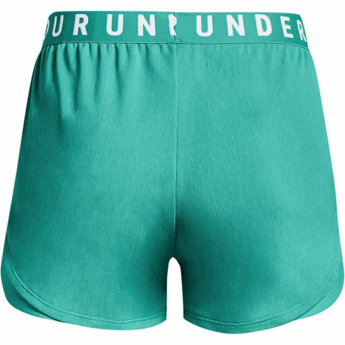 under armour play up 3 0 twist womens training shorts green 30123570200784