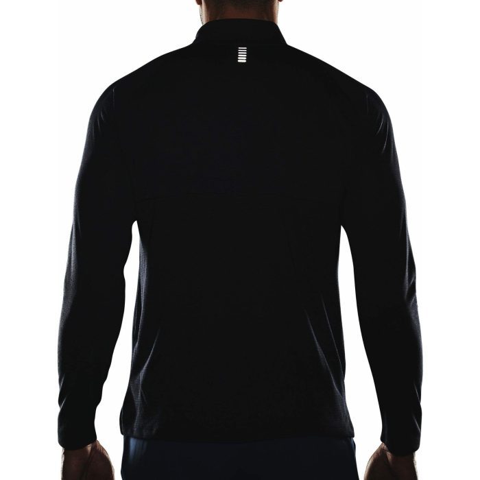 under armour streaker half zip long sleeve mens running top black 37447003472080