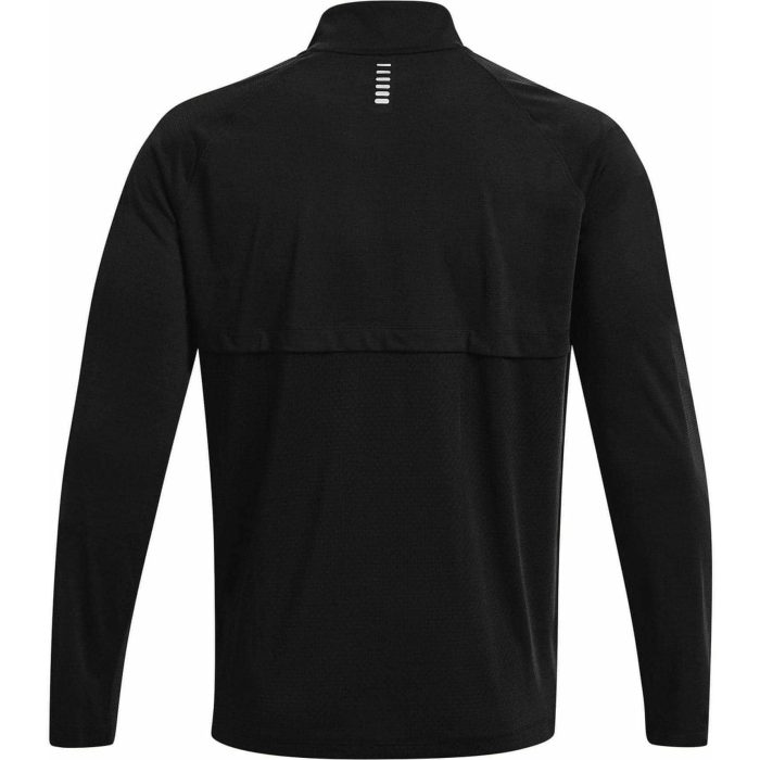 under armour streaker half zip long sleeve mens running top black 37447003537616