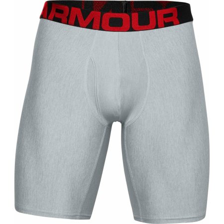 under armour tech 9 inch 2 pack mens boxer jock grey 37439229853904