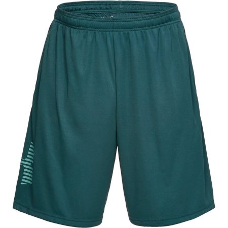 under armour tech graphic mens training shorts green 29494834200784